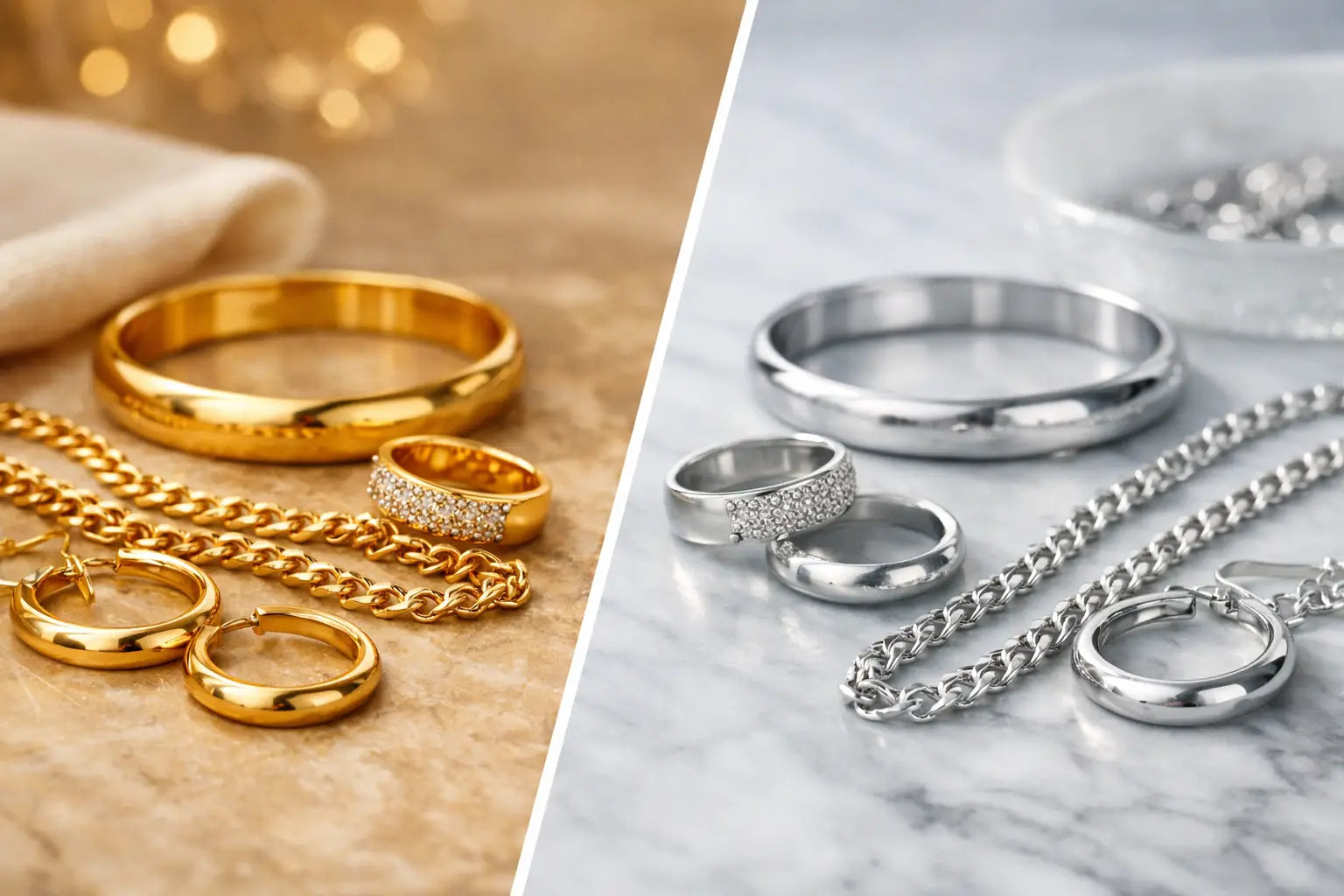 Gold Jewelry Versus Silver Jewelry: Pick Your Metal