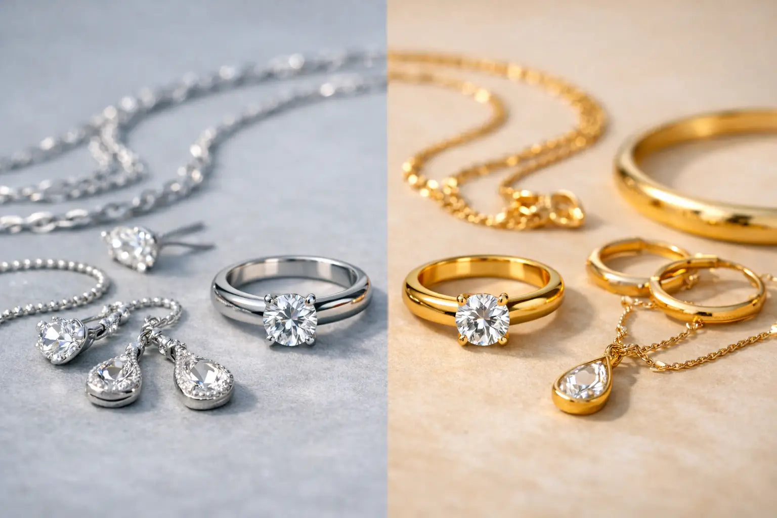 Silver Jewelry or Gold Jewelry: Which Suits You?