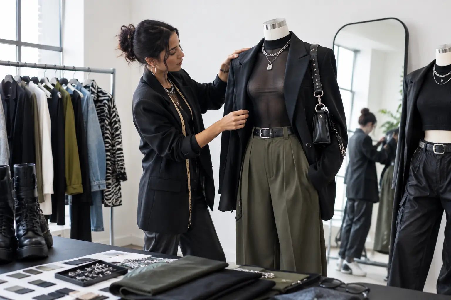 How to Style Mesh Tops Without Playing It Safe