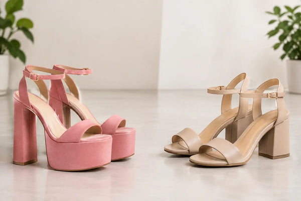 Platform Heels vs Block Heels for Your Look