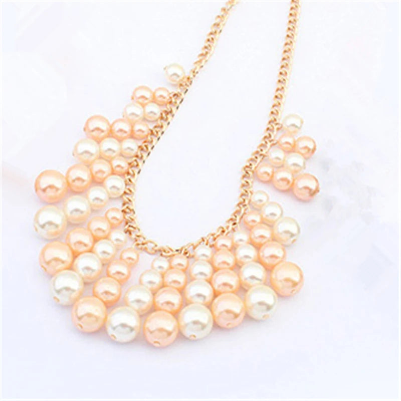 Vintage Gem Choker Necklace - Retro Statement Style