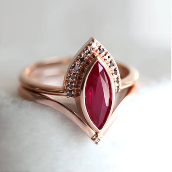 Silver Tone Zircon Engagement Ring - Bridal Anniversary Style