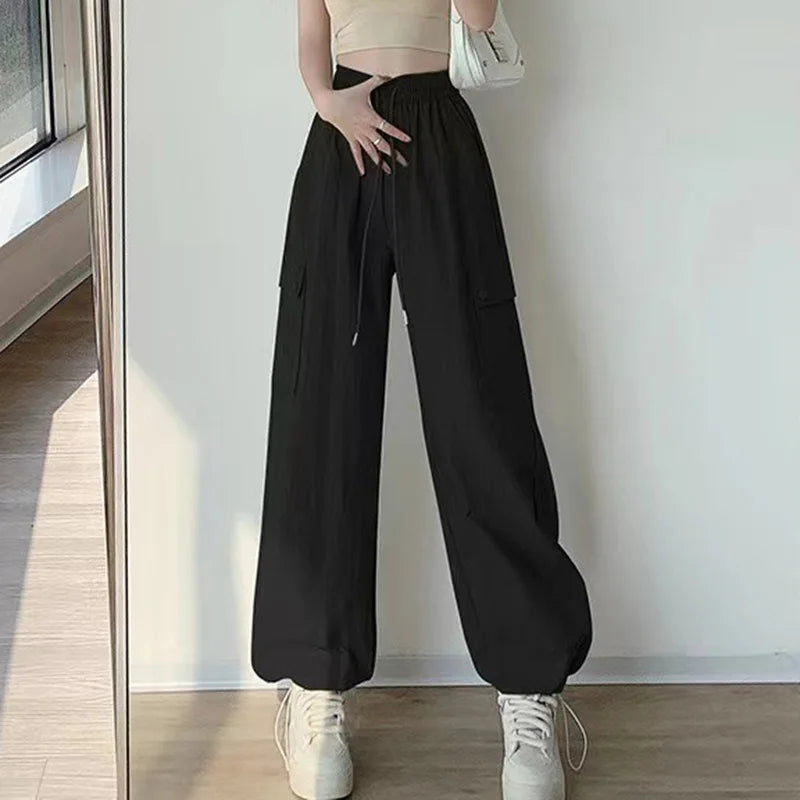 Cargo Wide Leg Pants - Big Pocket Street Style