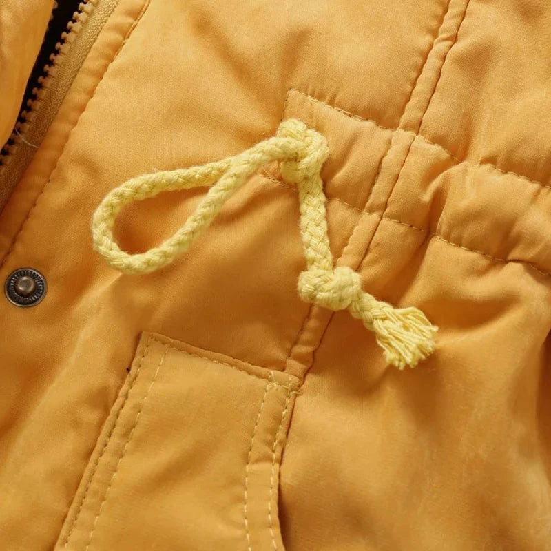 Hooded Cotton Parka - Thick Warm Winter Coat