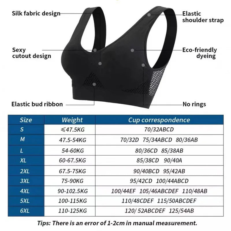 Padded Sports Bra - Breathable