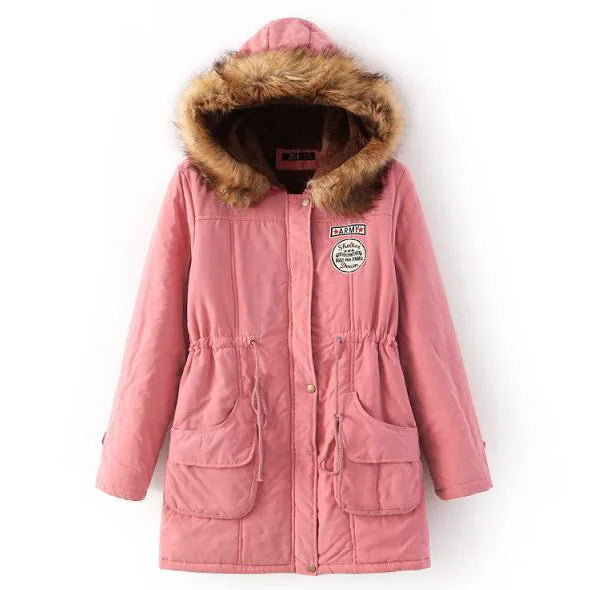 Hooded Cotton Parka - Thick Warm Winter Coat