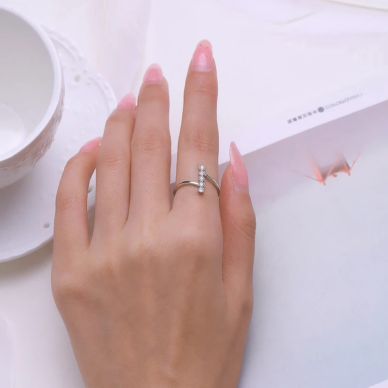 925 Sterling Silver Ring - Delicate Wedding Band