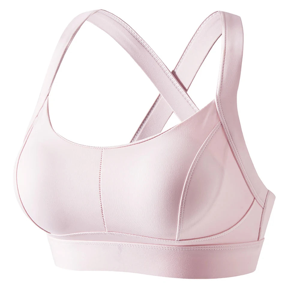 Cross-Back Sports Bra - High Impact