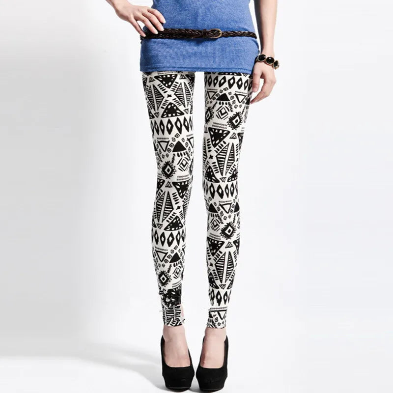 Leopard Print Colorful Leggings