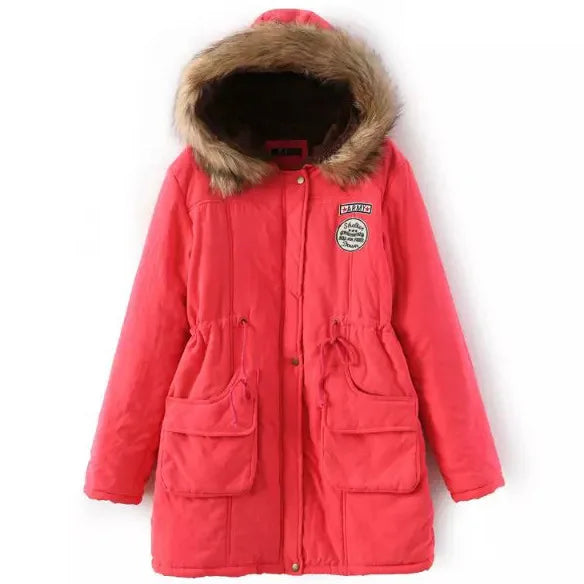 Hooded Cotton Parka - Thick Warm Winter Coat