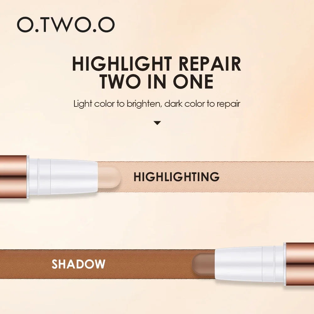 O.TWO.O Double-Ended Contour Concealer Stick
