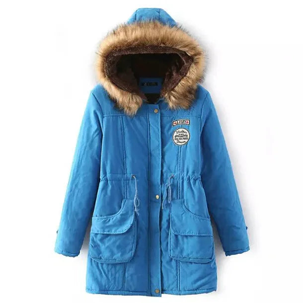 Hooded Cotton Parka - Thick Warm Winter Coat