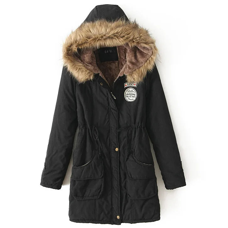 Hooded Cotton Parka - Thick Warm Winter Coat