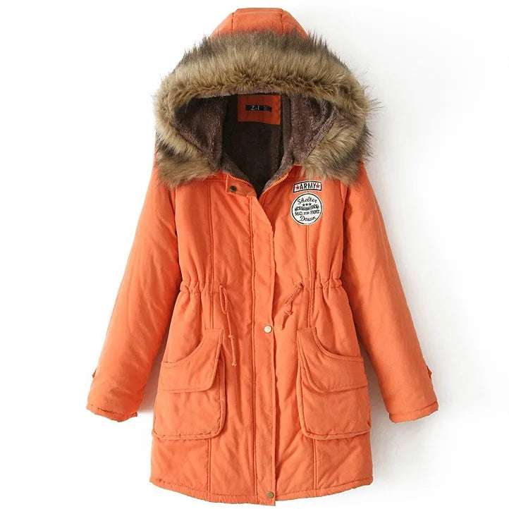 Hooded Cotton Parka - Thick Warm Winter Coat