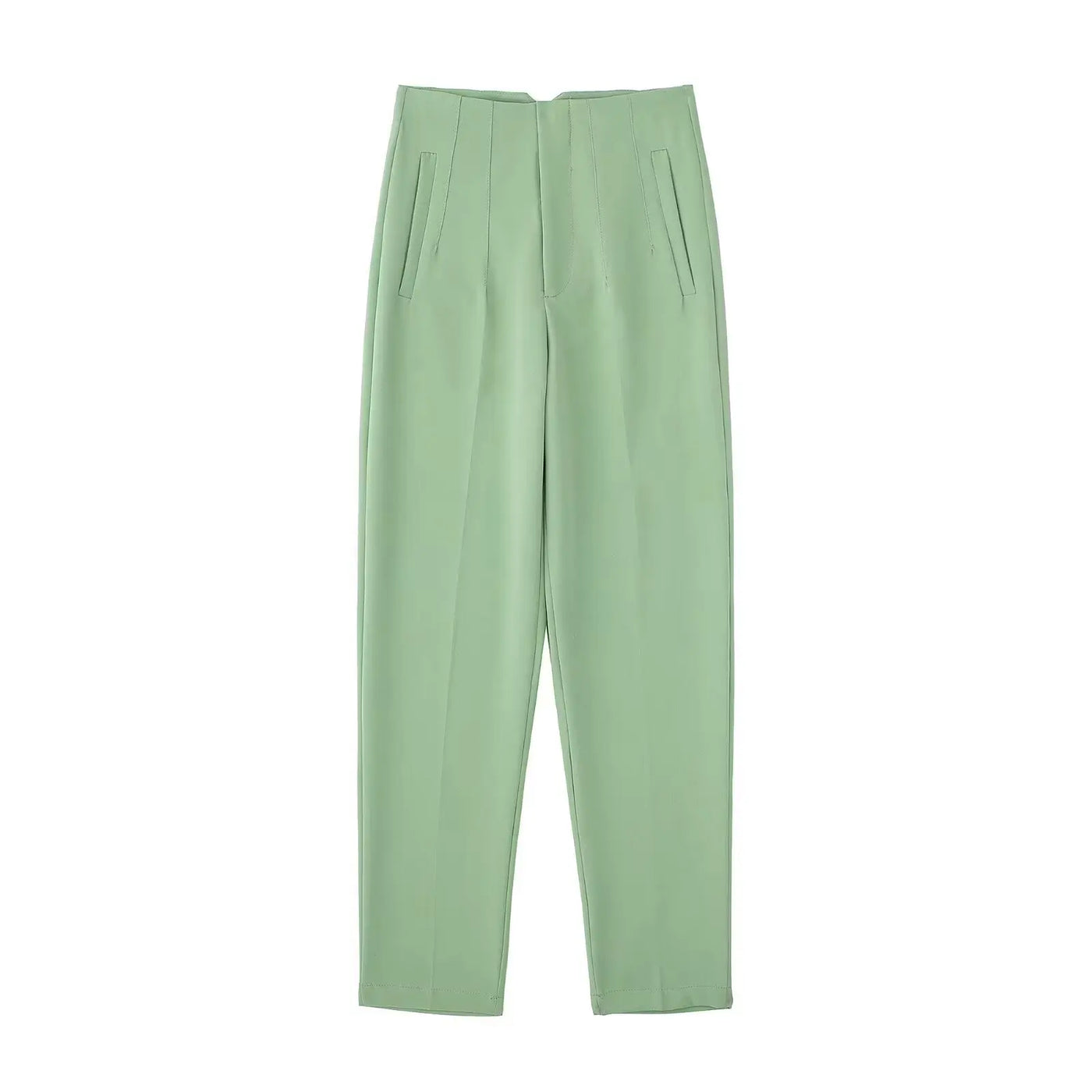High Waist Pencil Pants - Chic Office Trousers