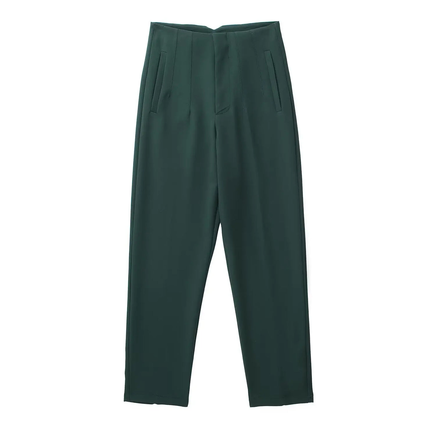 High Waist Pencil Pants - Chic Office Trousers