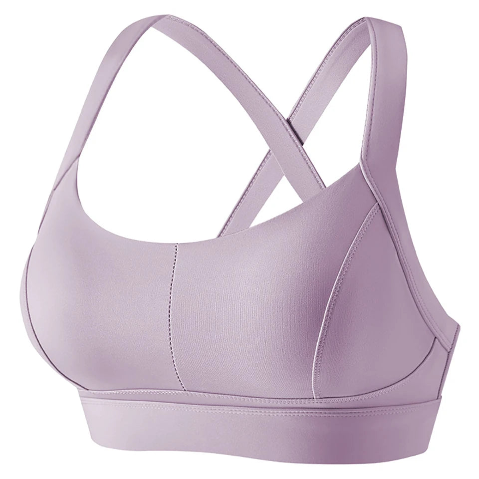 Cross-Back Sports Bra - High Impact