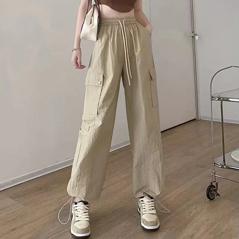 Cargo Wide Leg Pants - Big Pocket Street Style