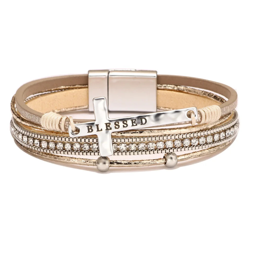 Cross Bracelet - Everyday Statement