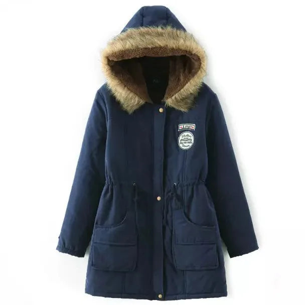 Hooded Cotton Parka - Thick Warm Winter Coat