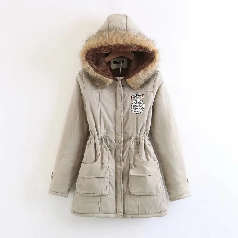 Hooded Cotton Parka - Thick Warm Winter Coat
