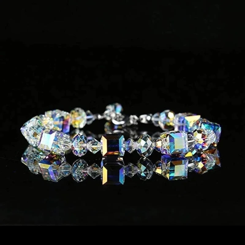 Cube Crystal Bracelet - Gift-Ready Style