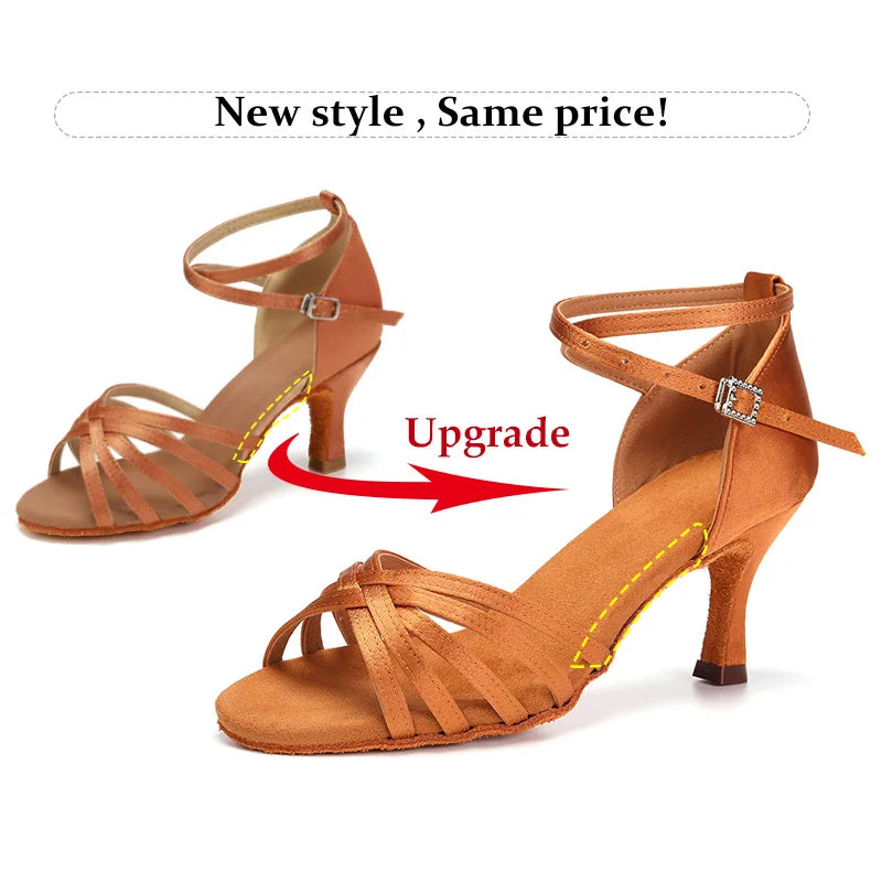 Ballroom Dance Heels - Latin Practice 5cm Or 7cm