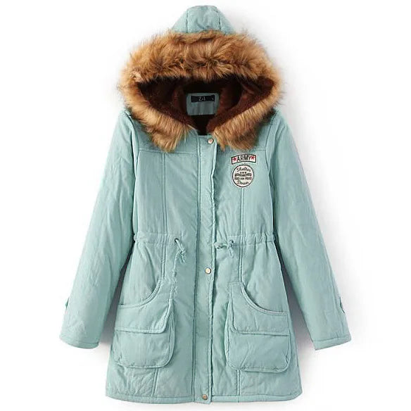 Hooded Cotton Parka - Thick Warm Winter Coat