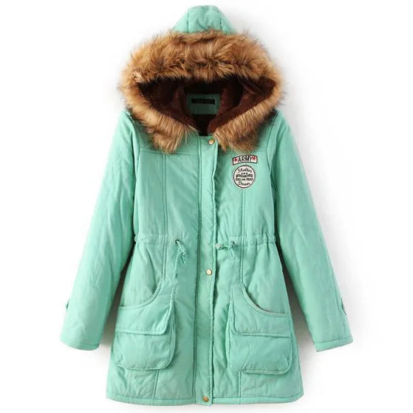 Hooded Cotton Parka - Thick Warm Winter Coat