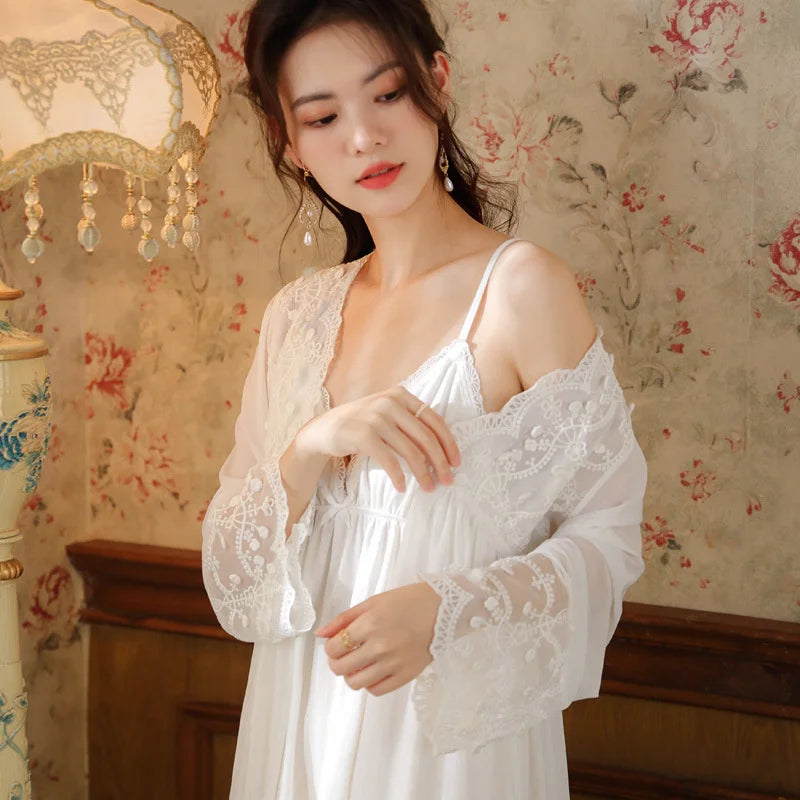 Victorian Mesh Princess Nightgown