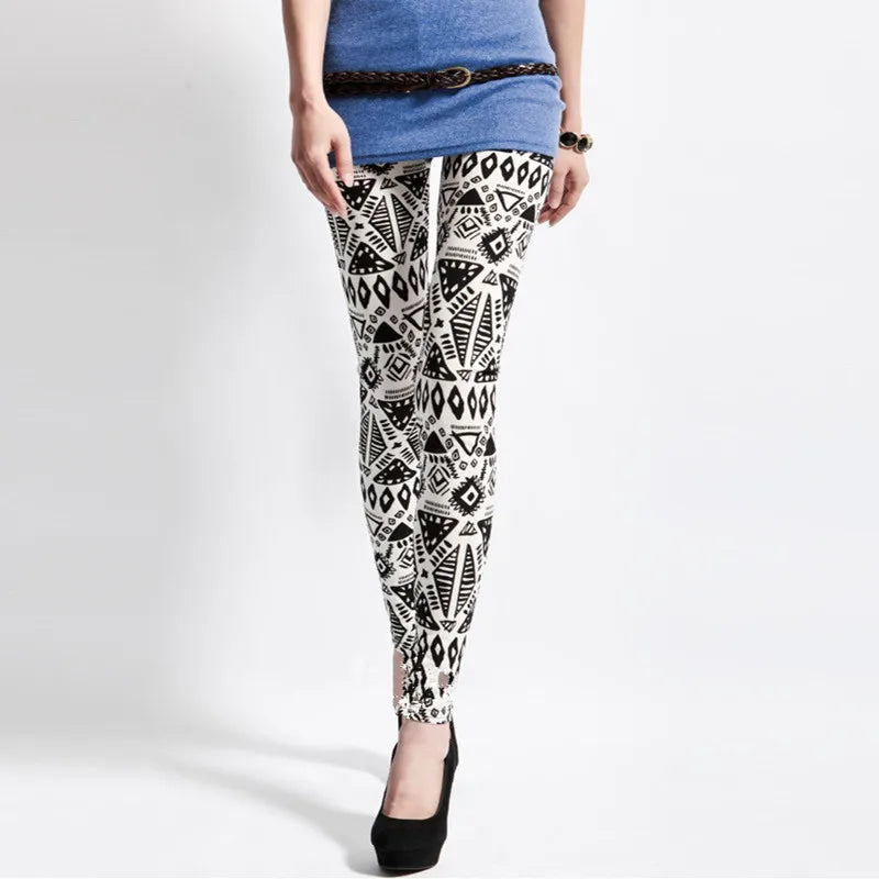Leopard Print Colorful Leggings