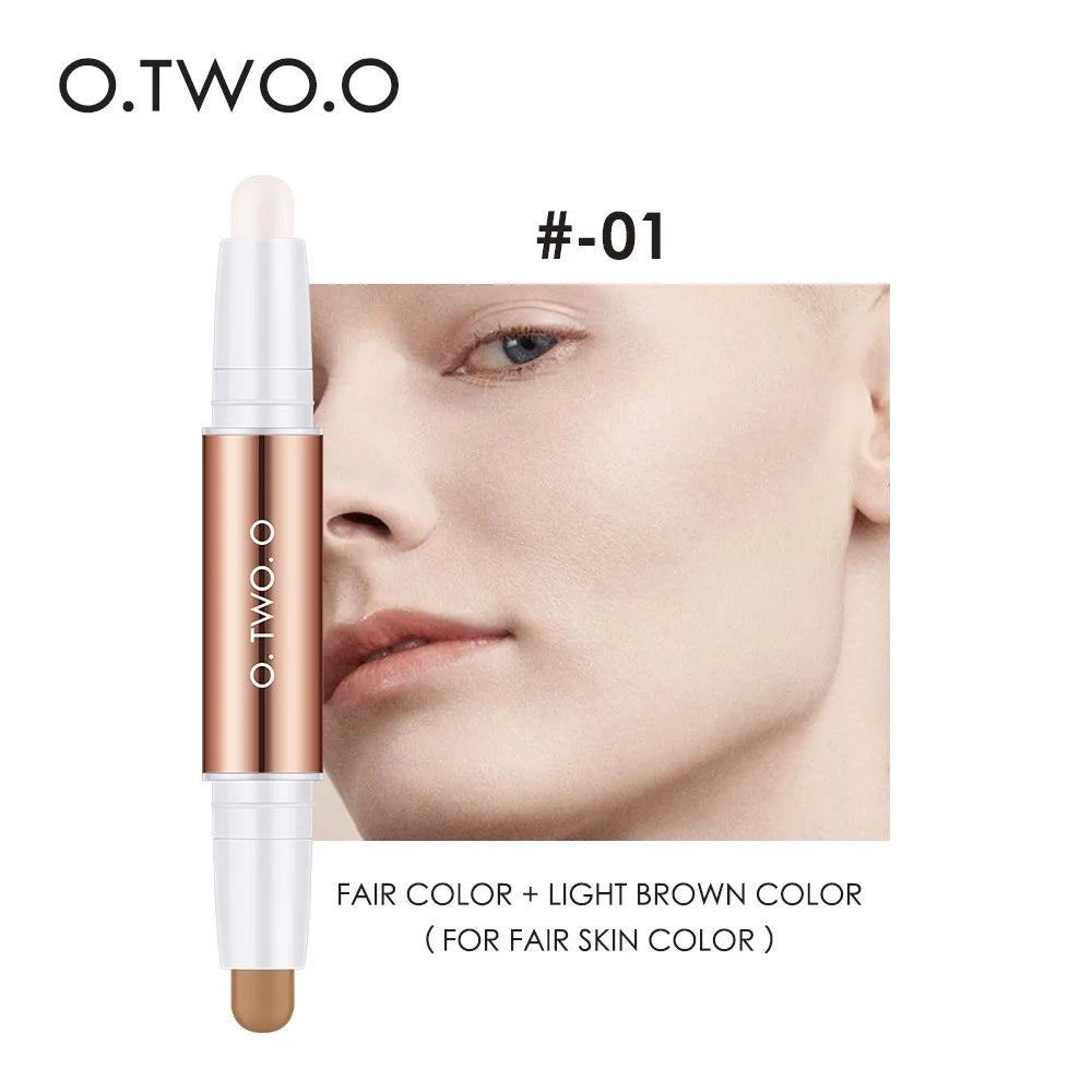 O.TWO.O Double-Ended Contour Concealer Stick