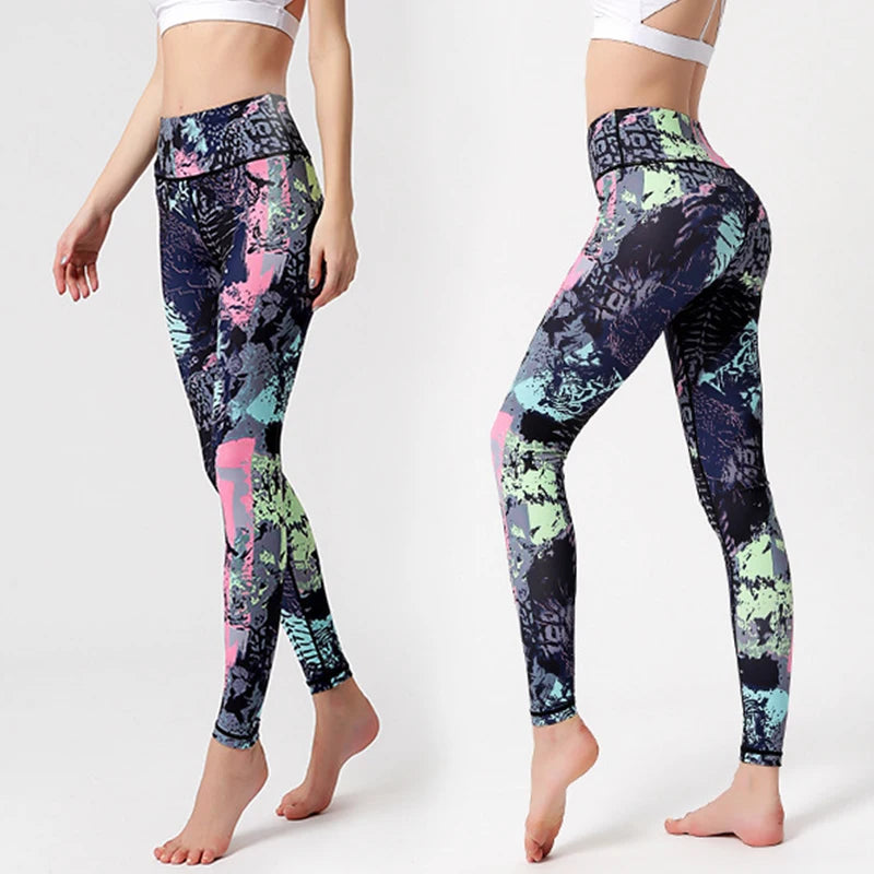 High-Waist Hip-Lift Yoga Pants