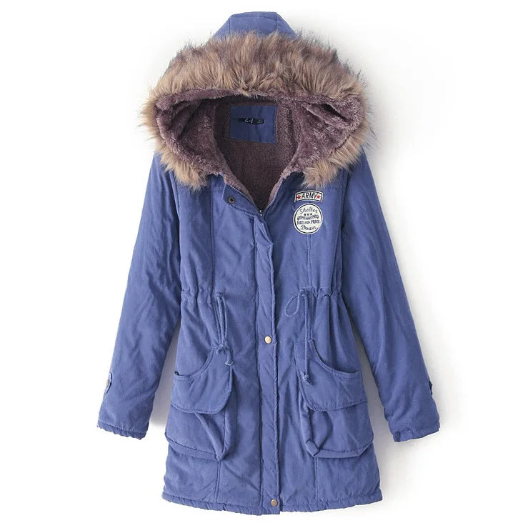 Hooded Cotton Parka - Thick Warm Winter Coat