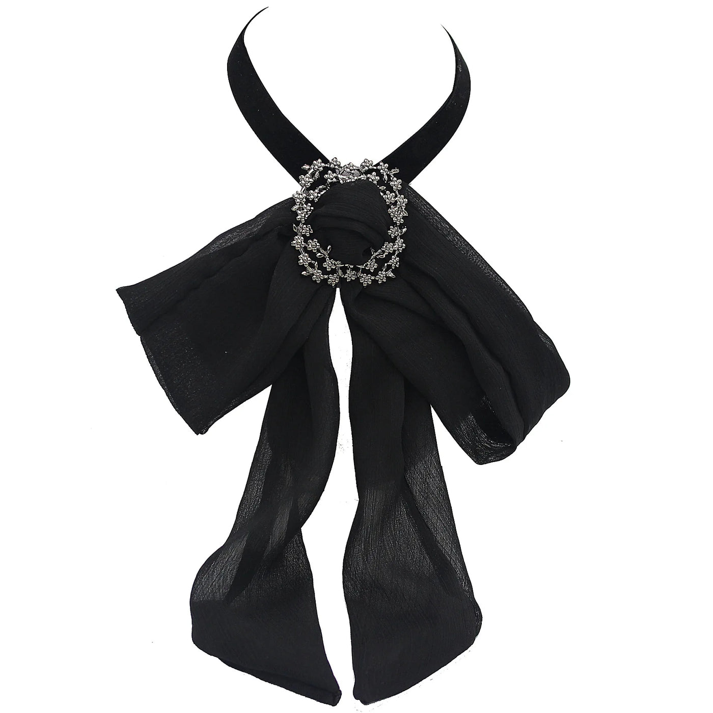 Vintage Gem Choker Necklace - Retro Statement Style