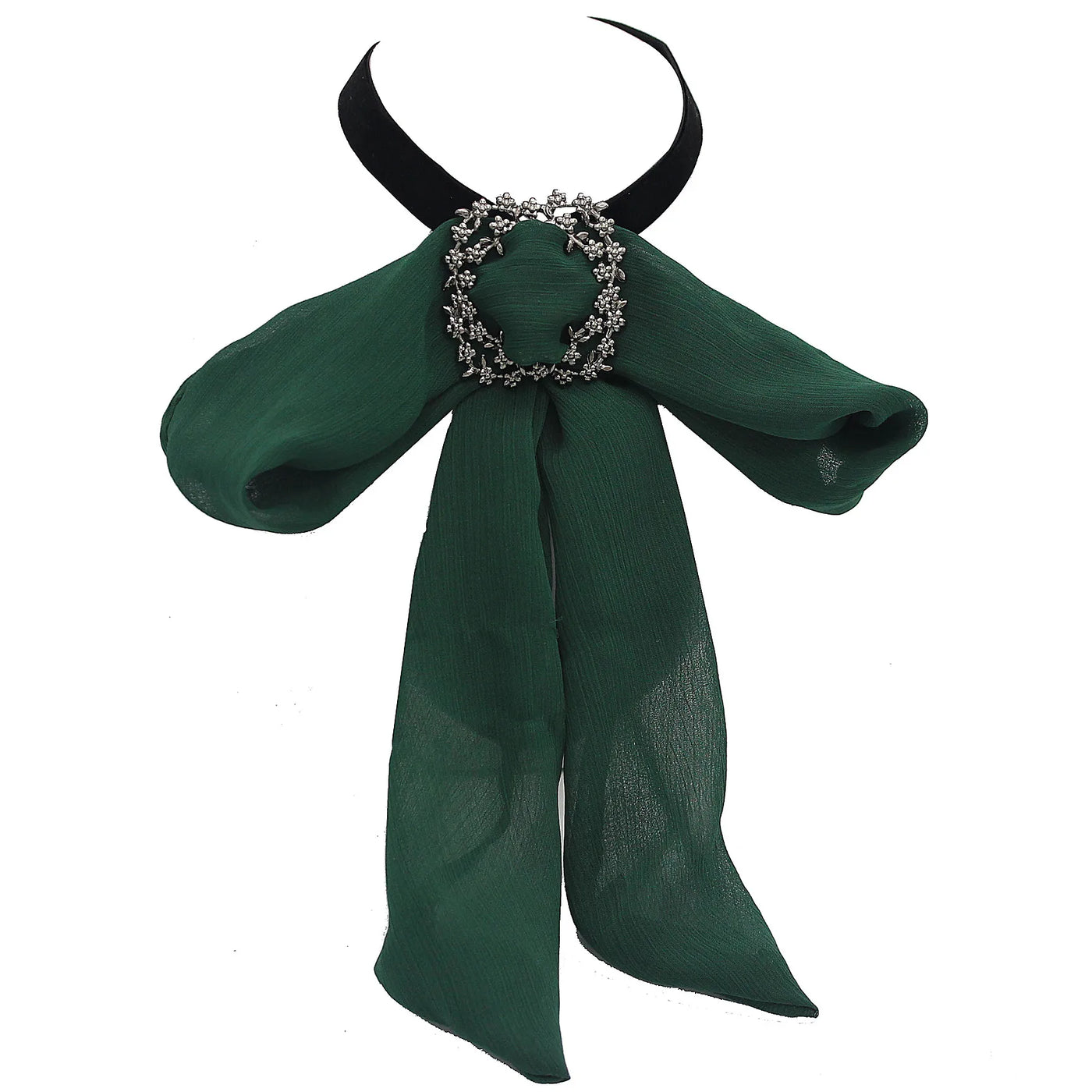 Vintage Gem Choker Necklace - Retro Statement Style