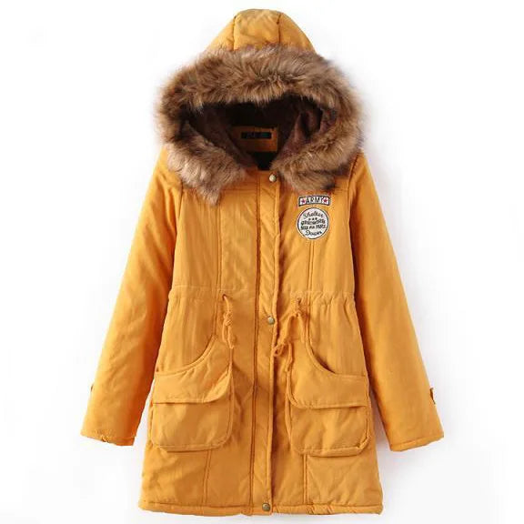 Hooded Cotton Parka - Thick Warm Winter Coat