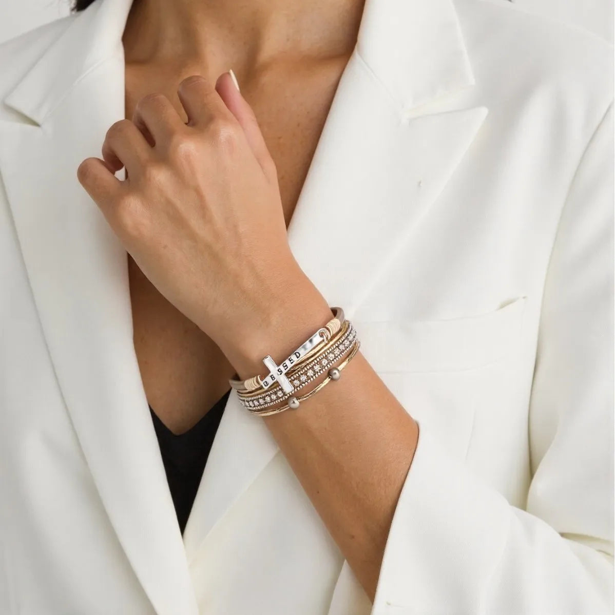 Cross Bracelet - Everyday Statement