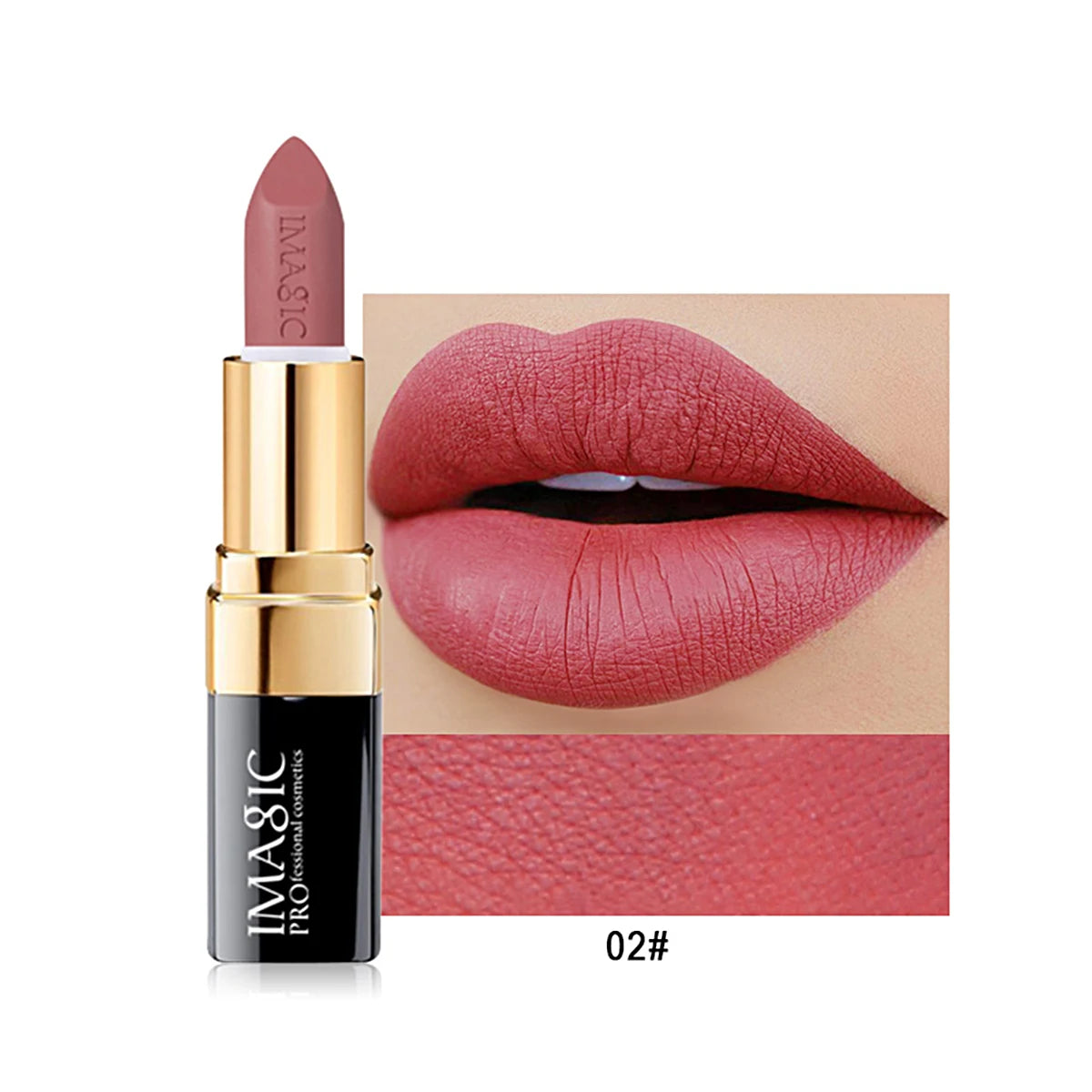 IMAGIC 12-Color Velvet Matte Lipstick