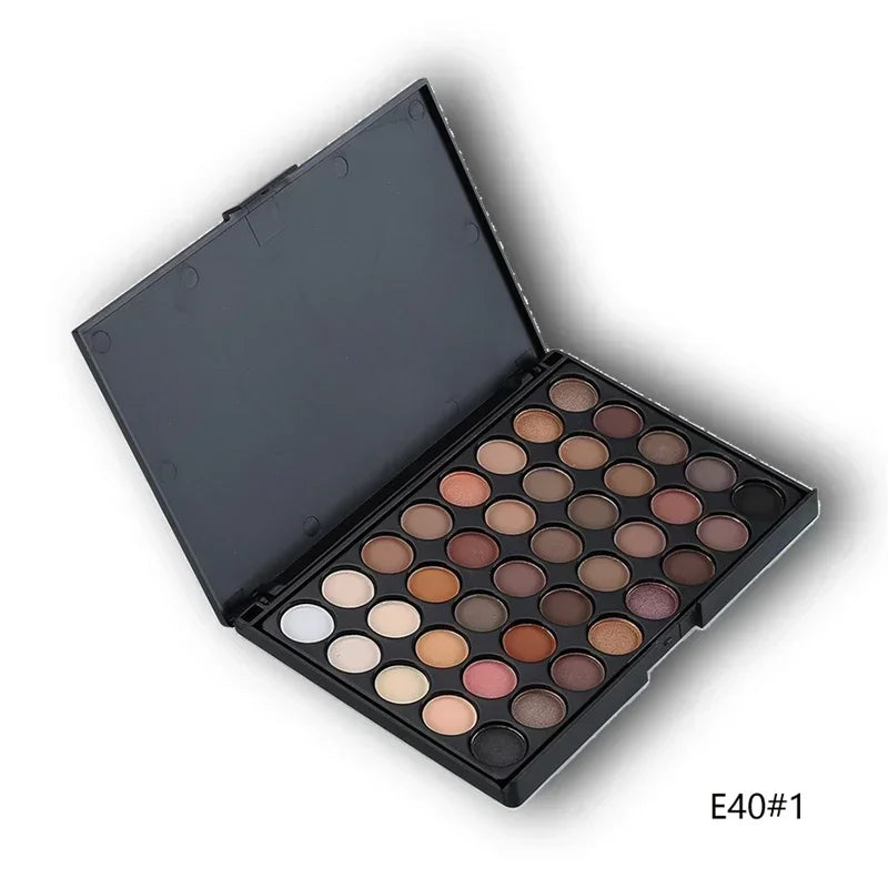 120-Color Matte & Glitter Eyeshadow Palette