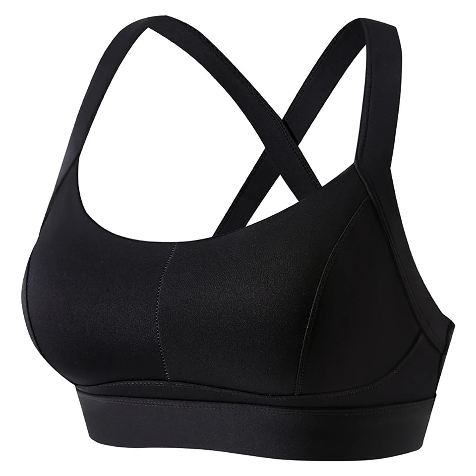 Cross-Back Sports Bra - High Impact