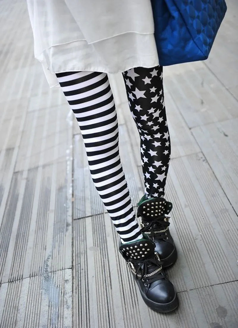 Leopard Print Colorful Leggings