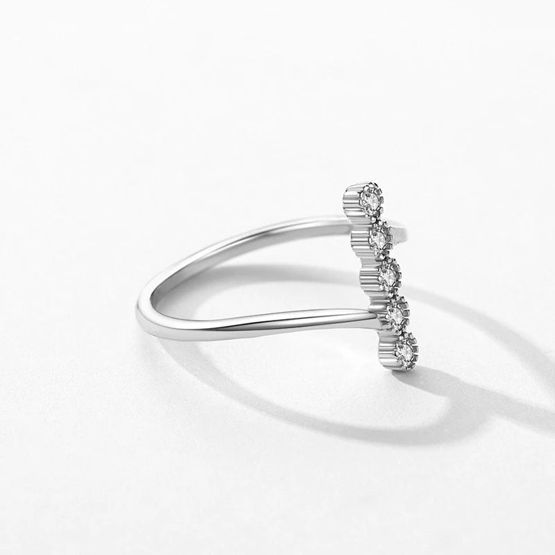 925 Sterling Silver Ring - Delicate Wedding Band