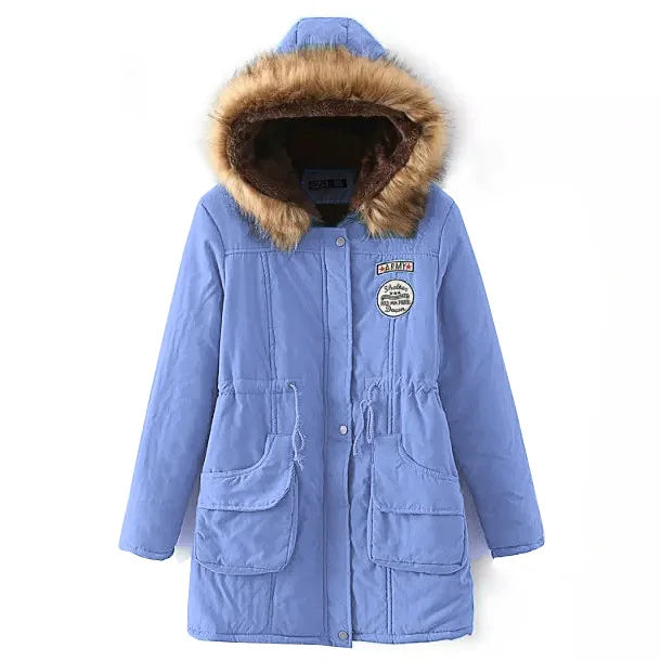 Hooded Cotton Parka - Thick Warm Winter Coat