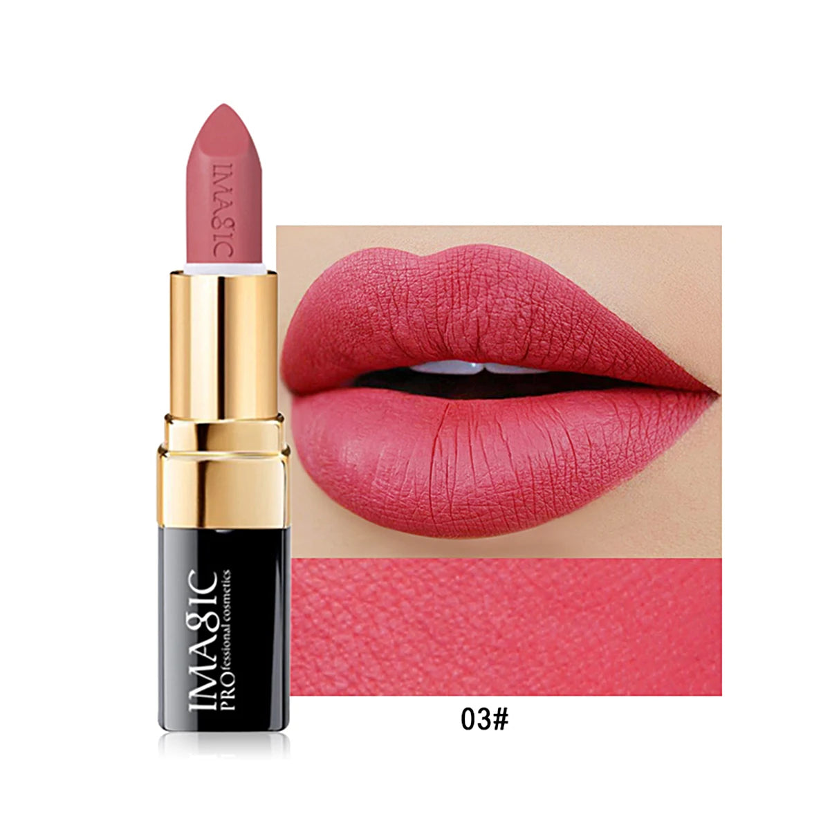 IMAGIC 12-Color Velvet Matte Lipstick
